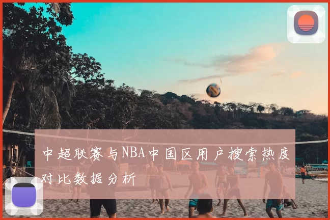 中超联赛与NBA中国区用户搜索热度对比数据分析